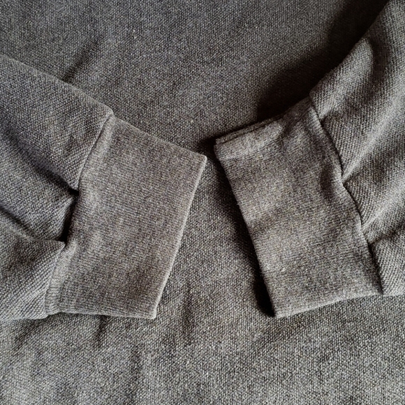 🏡DV Polo by Ralph Lauren Long Sleeve Gray Polo L - Picture 4 of 6